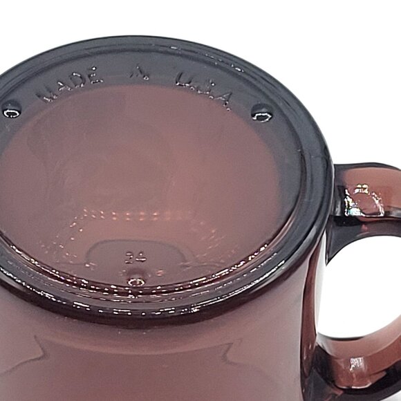 Shiba Inu Puppy Dog Etched Brown Glass Mug Pet Animal Made in the USA - Picture 6 of 7